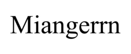 MIANGERRN trademark