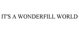 IT'S A WONDERFILL WORLD trademark
