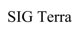 SIG TERRA trademark