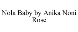 NOLA BABY BY ANIKA NONI ROSE trademark