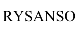 RYSANSO trademark