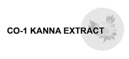 CO-1 KANNA EXTRACT trademark