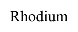 RHODIUM trademark