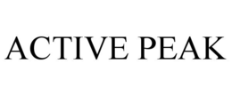ACTIVE PEAK trademark