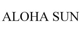 ALOHA SUN trademark
