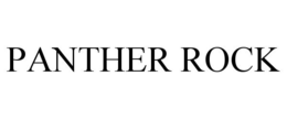 PANTHER ROCK trademark
