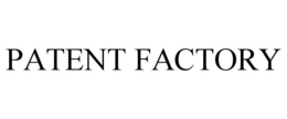 PATENT FACTORY trademark