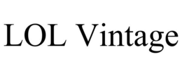 LOL VINTAGE trademark