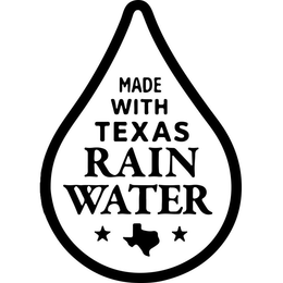MADE WITH TEXAS RAINWATER trademark
