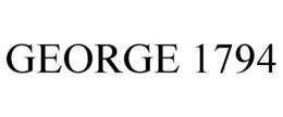 GEORGE 1794 trademark