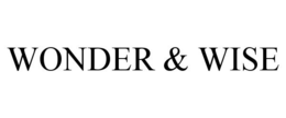 WONDER & WISE trademark