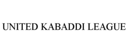 UNITED KABADDI LEAGUE trademark