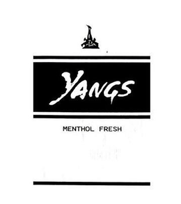 YANGS MENTHOL FRESH trademark