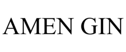 AMEN GIN trademark