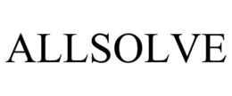 ALLSOLVE trademark