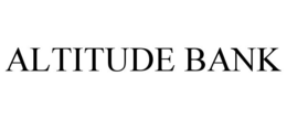 ALTITUDE BANK trademark