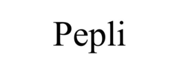PEPLI trademark