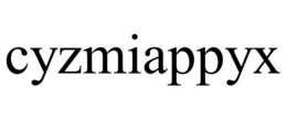 CYZMIAPPYX trademark