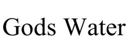 GODS WATER trademark