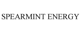 SPEARMINT ENERGY trademark