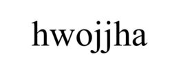 HWOJJHA trademark