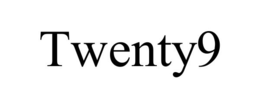 TWENTY9 trademark
