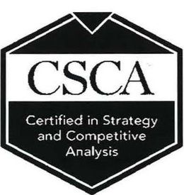CSCA CERTIFIED IN STRATEGY AND COMPETITIVE ANALYSIS trademark