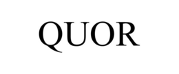 QUOR trademark