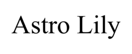ASTRO LILY trademark
