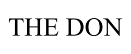 THE DON trademark