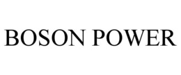 BOSON POWER trademark