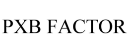 PXB FACTOR trademark