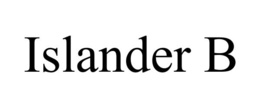 ISLANDER B trademark