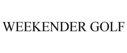 WEEKENDER GOLF trademark