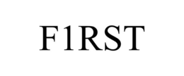F1RST trademark