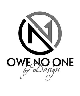 N1 OWE NO ONE BY DESIGN trademark