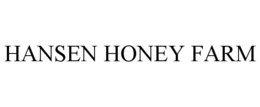 HANSEN HONEY FARM trademark