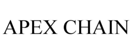 APEX CHAIN trademark