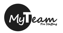 MYTEAM PRO STAFFING trademark
