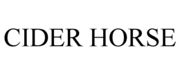 CIDER HORSE trademark