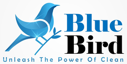 BLUE BIRD UNLEASH THE POWER OF CLEAN trademark