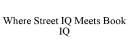 WHERE STREET IQ MEETS BOOK IQ trademark