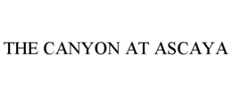 THE CANYON AT ASCAYA trademark