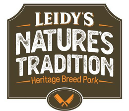 LEIDY'S NATURE'S TRADITION HERITAGE BREED PORK trademark