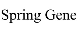 SPRING GENE trademark