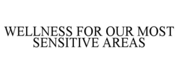 WELLNESS FOR OUR MOST SENSITIVE AREAS trademark