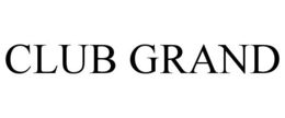 CLUB GRAND trademark