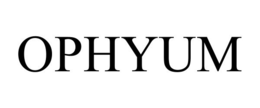 OPHYUM trademark