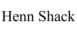 HENN SHACK trademark