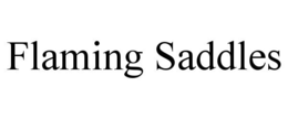 FLAMING SADDLES trademark